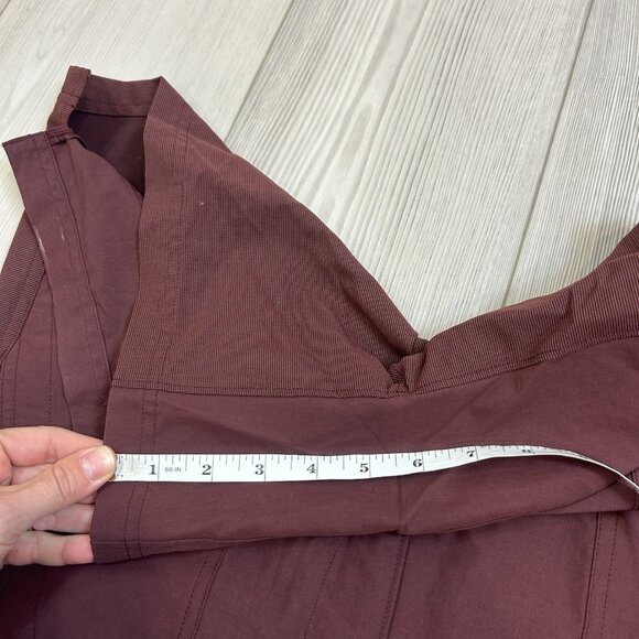 REI Co-op Women's Screenline Shorts Size 6 Maroon Stretch Drawstring 127134 - Picture 11 of 11